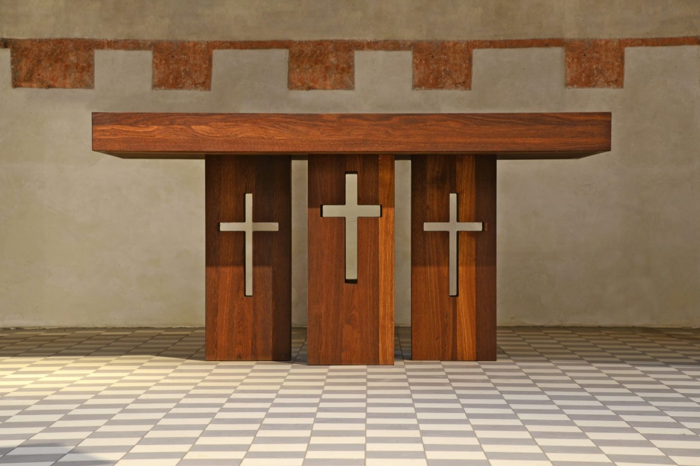 Altar Bunte Kerke Wiedenest