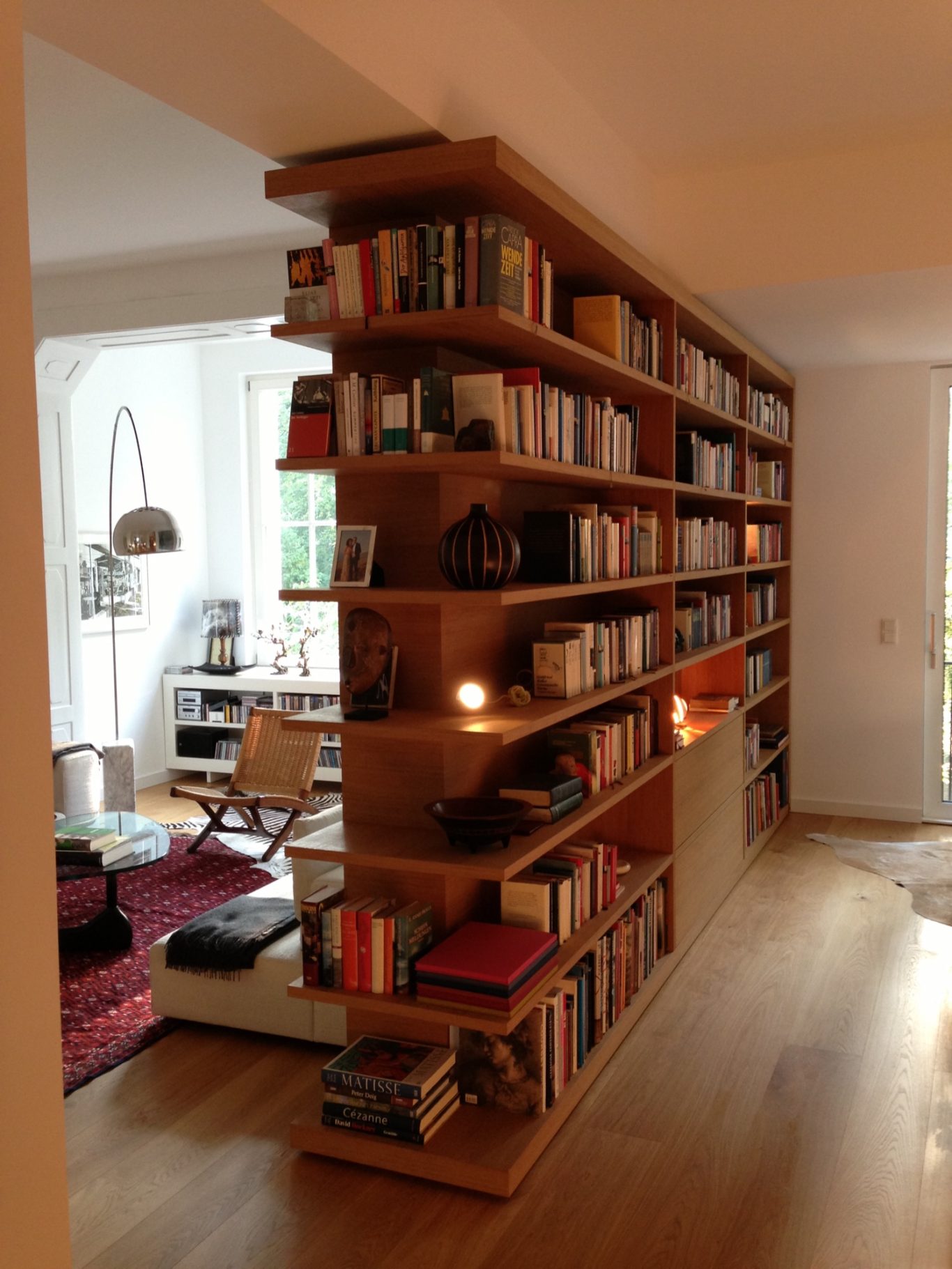 Raumteiler Bibliothek